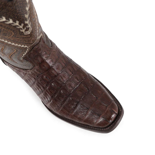 Bota Vaquera Dubai Cocodrilo Cola Cafe