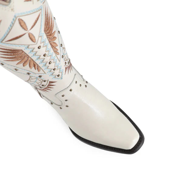 Bota vaquera para dama de piel modelo Cheyenne