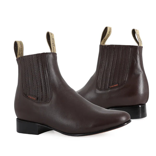 Botín Charro Choco Atanado