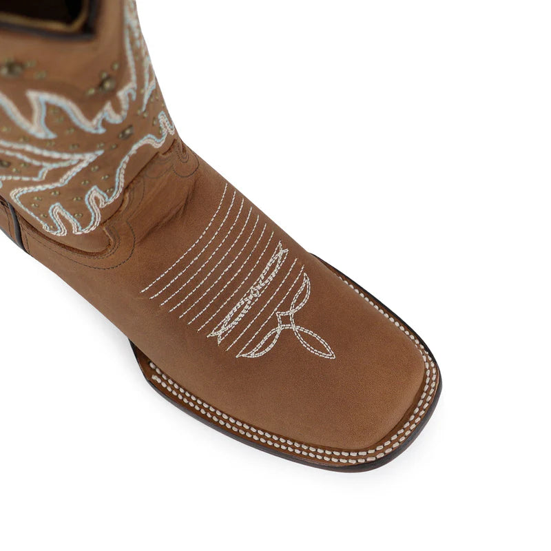 Bota vaquera para dama de piel modelo Maddy