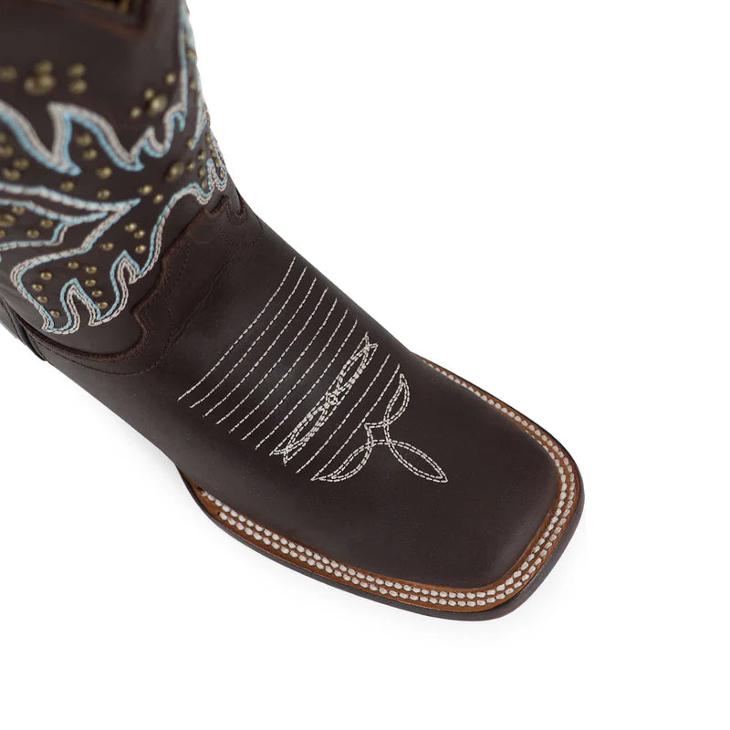 Bota vaquera para dama de piel modelo Maddy