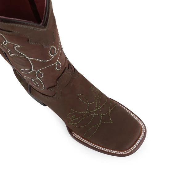 Bota vaquera para dama de piel modelo Palmira