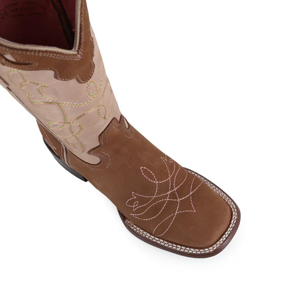 Bota vaquera para dama de piel modelo Palmira