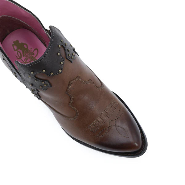 Botin Casual Para Dama de Piel Modelo Boston