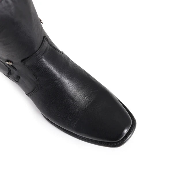 Botin Vaquero Estilo Vegas Negro