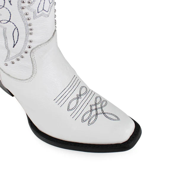 Bota vaquera para dama de piel modelo Liberty alta