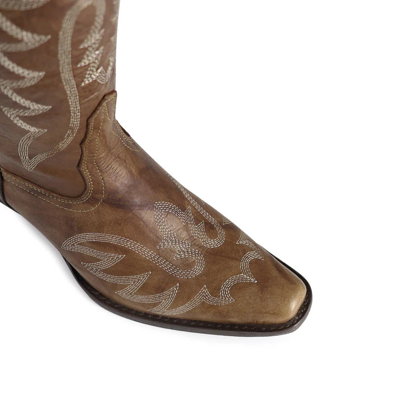 Bota vaquera para dama de piel modelo Nevada