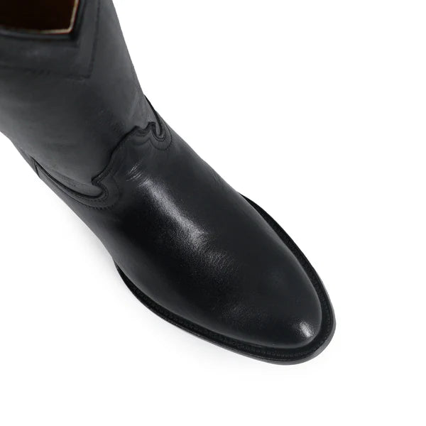 Bota Vaquera Floter Oval Negro