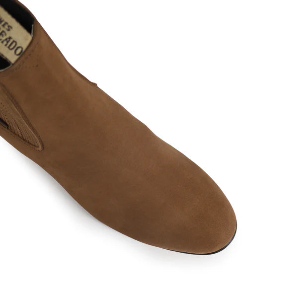 Botín Charro Topo Nobuck