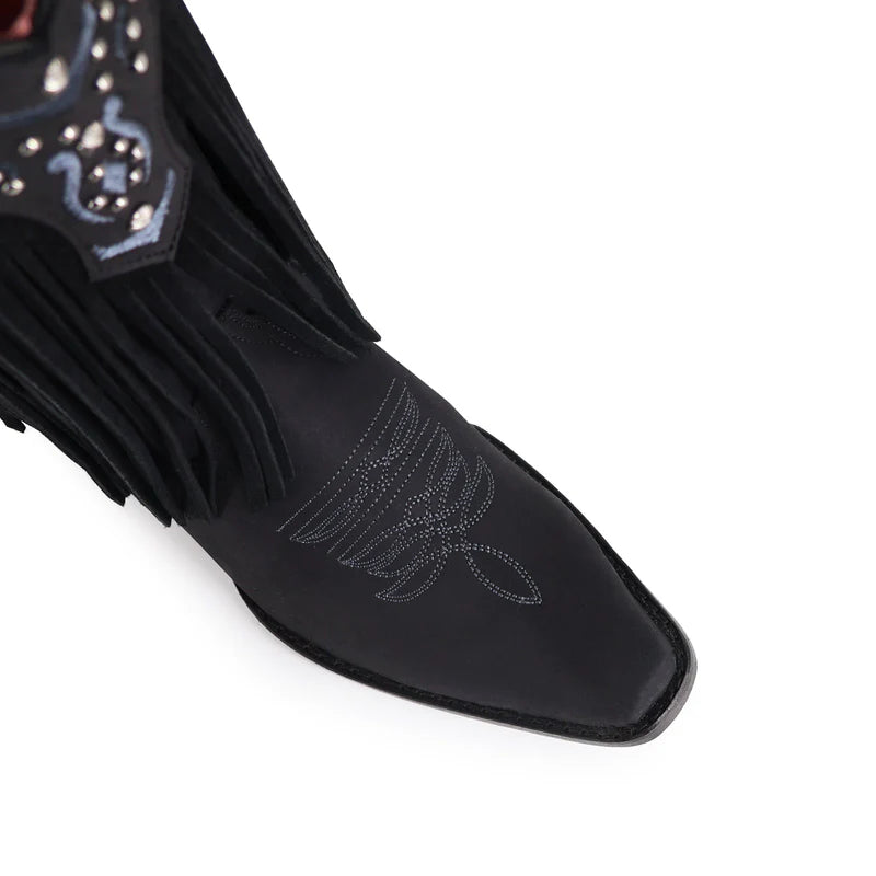 Bota vaquera para dama de piel modelo Forajida