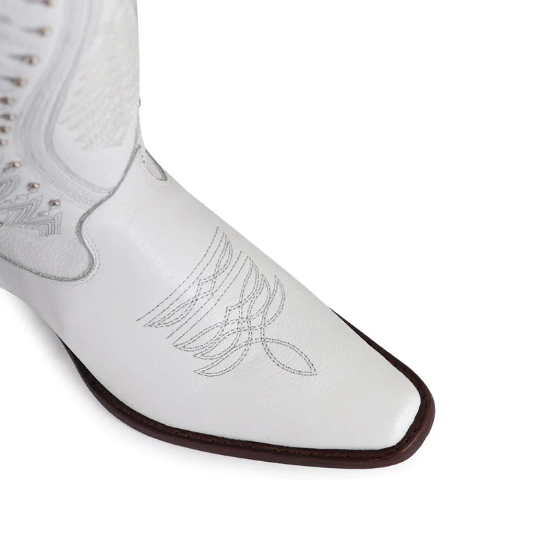 Bota vaquera para dama de piel modelo Diva