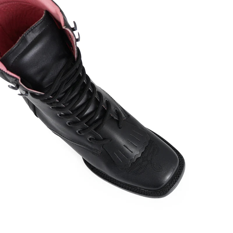 Bota vaquera para dama de piel modelo Sierra