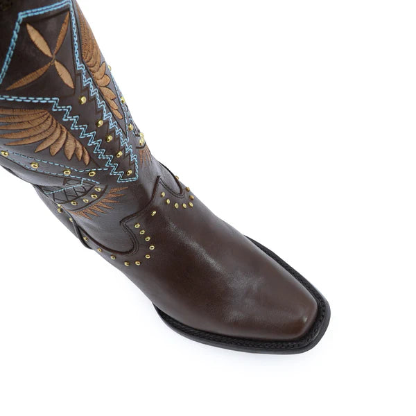 Bota vaquera para dama de piel modelo Cheyenne