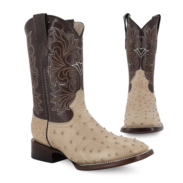 Bota Vaquera Bulldog Avestruz Orix