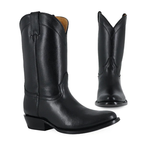 Bota Vaquera Floter Oval Negro
