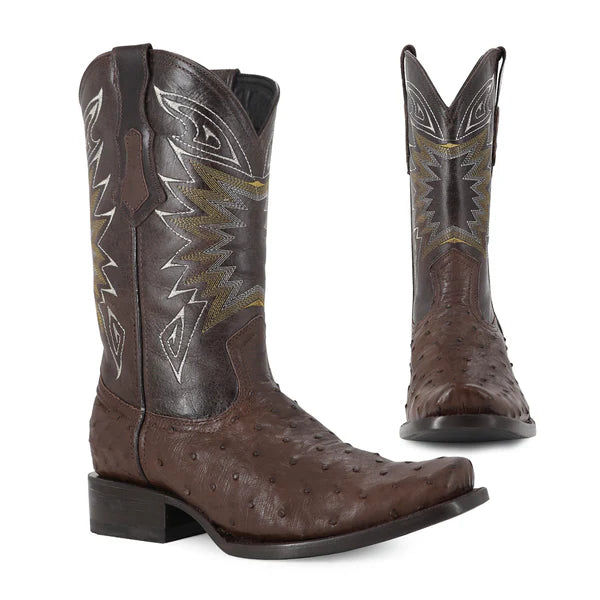 Bota Vaquera Dubai Avestruz Cafe