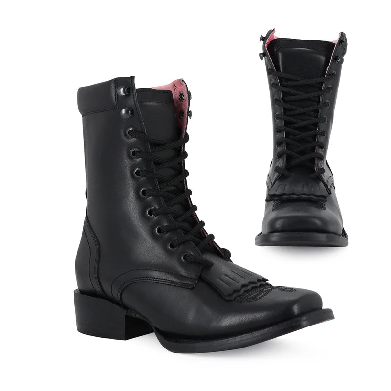 Bota vaquera para dama de piel modelo Sierra