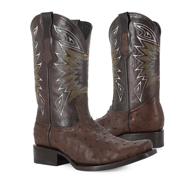 Bota Vaquera Dubai Avestruz Cafe