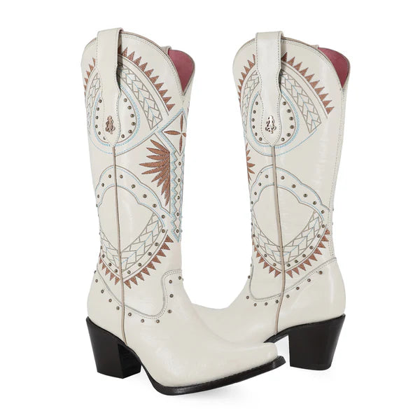 Bota vaquera para dama de piel modelo Cheyenne