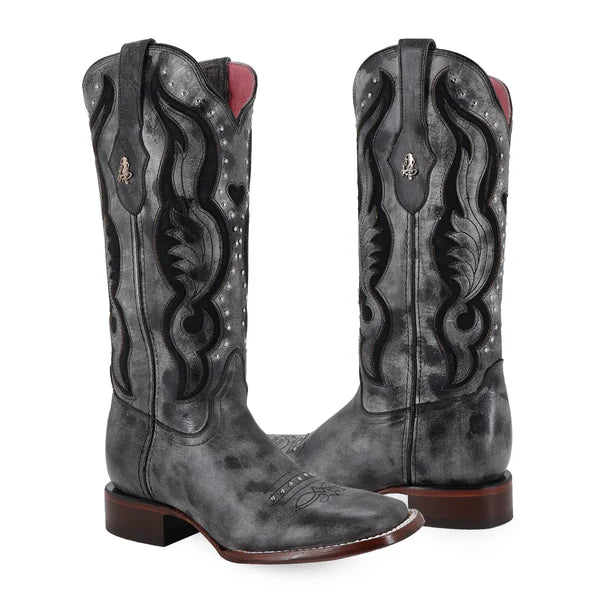 Bota vaquera para dama de piel modelo Dolly