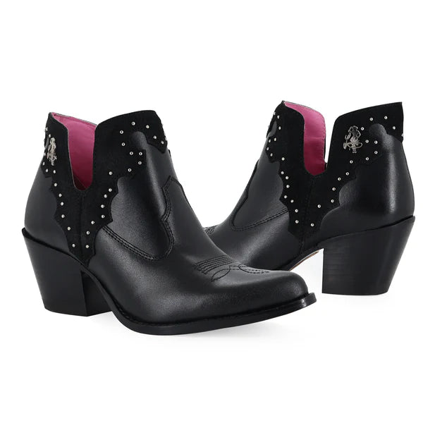 Botin Casual Para Dama de Piel Modelo Boston