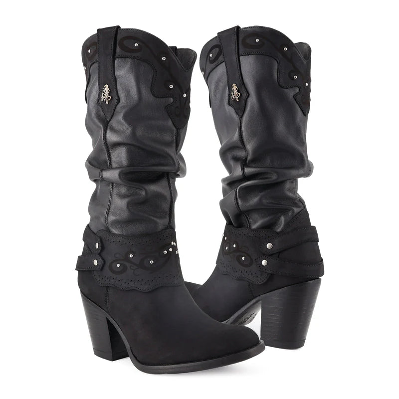 Bota casual para dama de piel modelo Bella