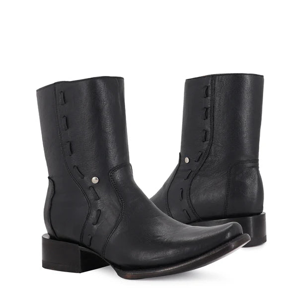 Botin Vaquero Estilo Vegas Negro