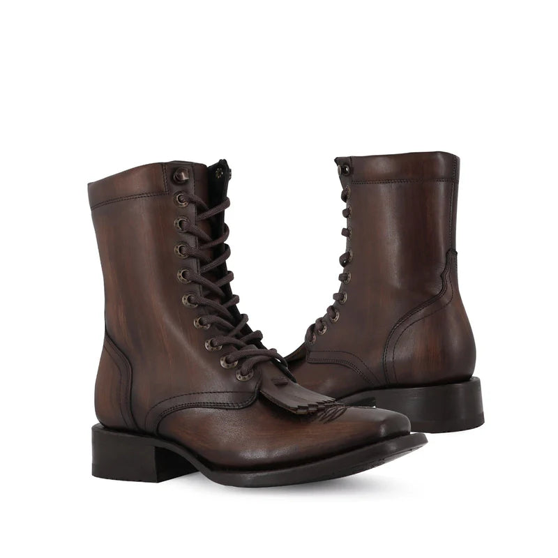 Bota vaquera para dama de piel modelo Sierra