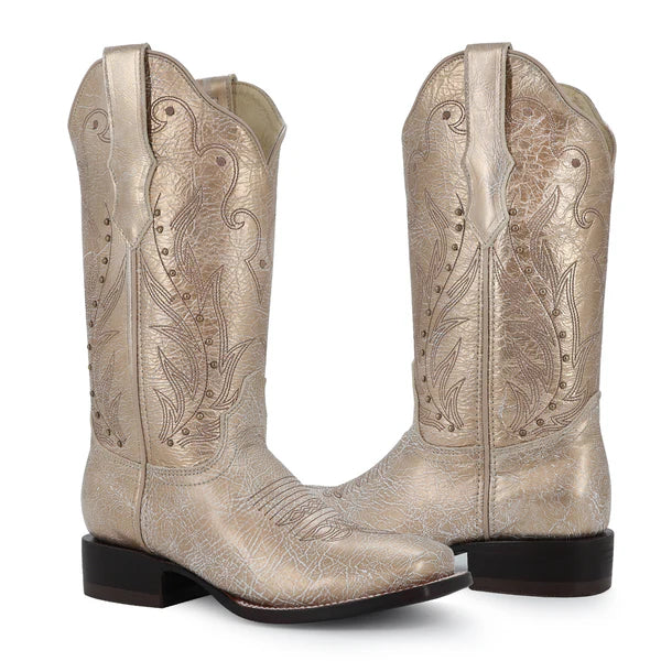 Bota vaquera para dama de piel modelo Cayena