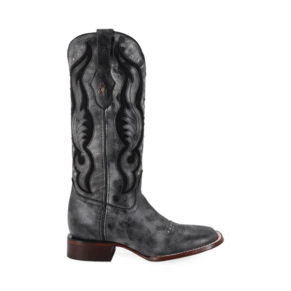 Bota vaquera para dama de piel modelo Dolly