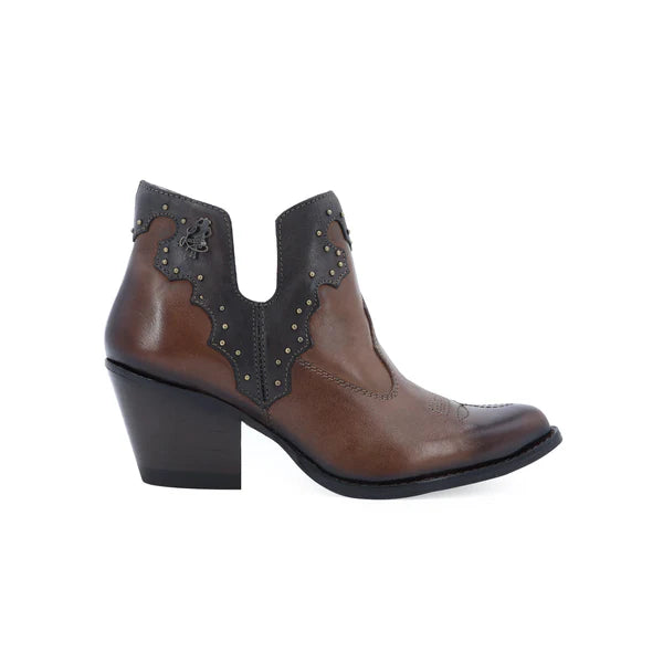 Botin Casual Para Dama de Piel Modelo Boston