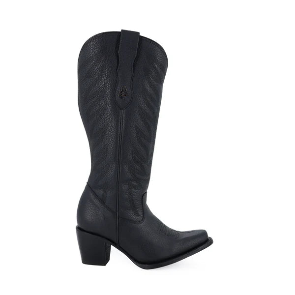 Bota vaquera para dama de piel modelo Bandida Curvy