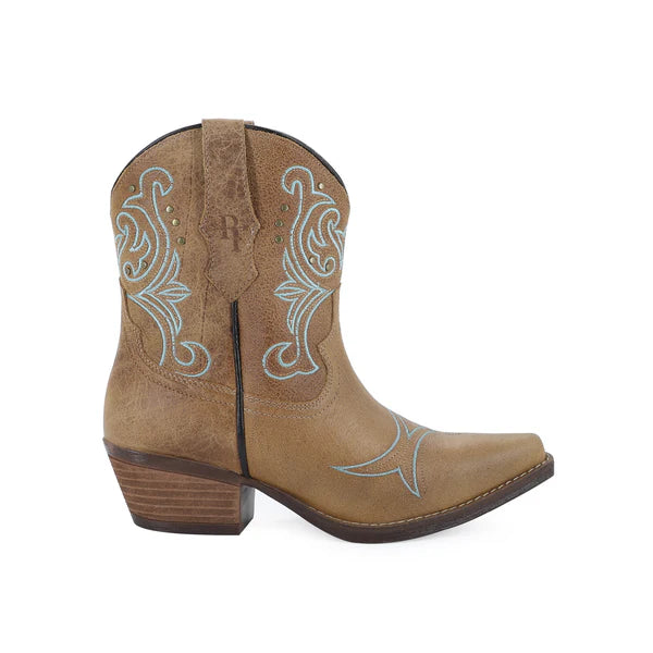 Botin vaquero para dama de piel modelo Wish