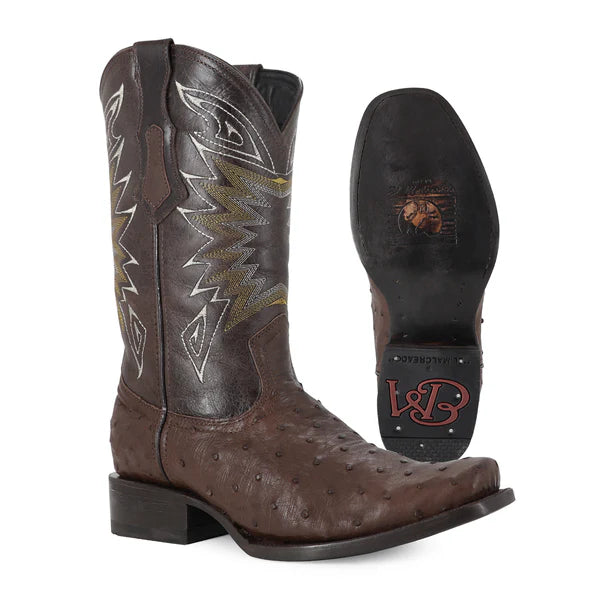 Bota Vaquera Dubai Avestruz Cafe