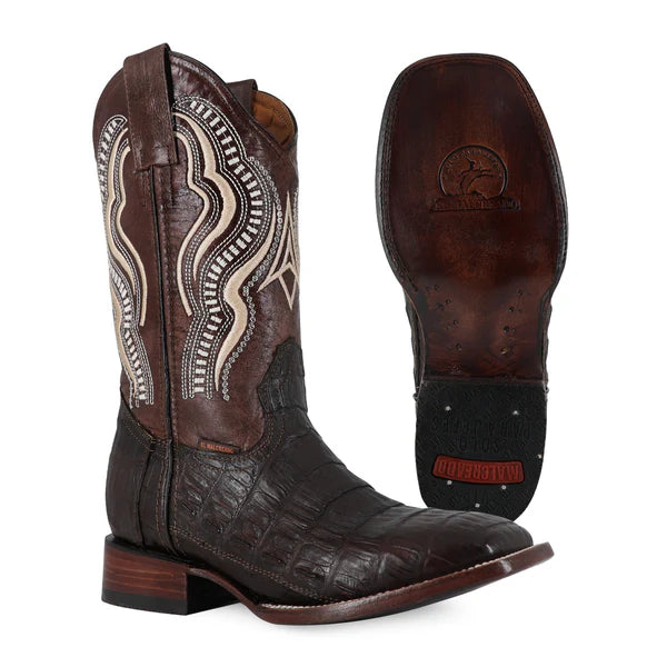 Bota Vaquera Bulldog Cocodrilo Cola Belly Cafe