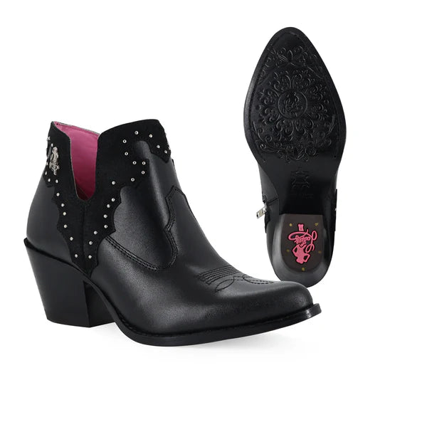 Botin Casual Para Dama de Piel Modelo Boston