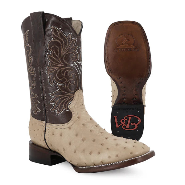 Bota Vaquera Bulldog Avestruz Orix