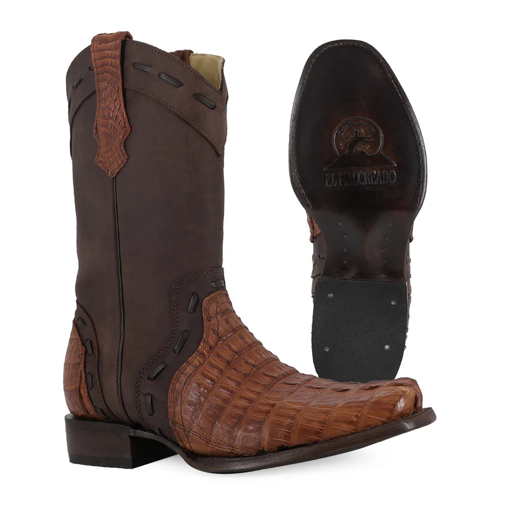 Bota Vaquera Franco Cocodrilo-Cola Color Codac