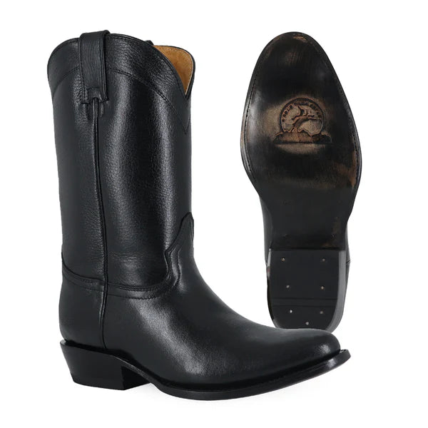 Bota Vaquera Floter Oval Negro