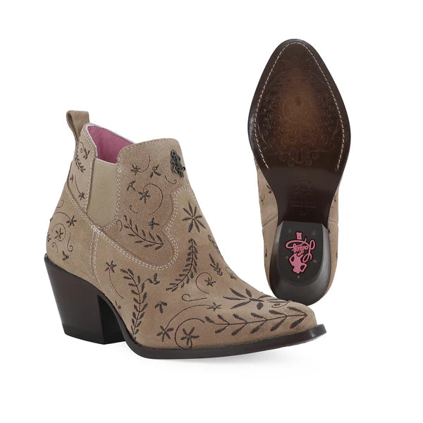 Botin Casual para dama de piel modelo Happy