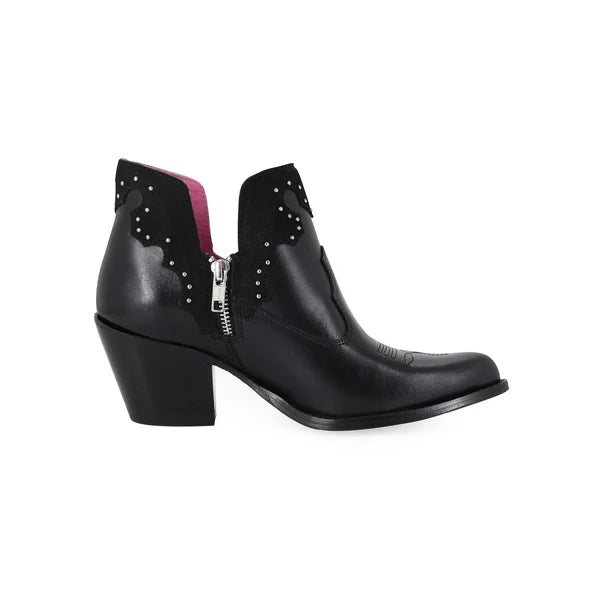 Botin Casual Para Dama de Piel Modelo Boston