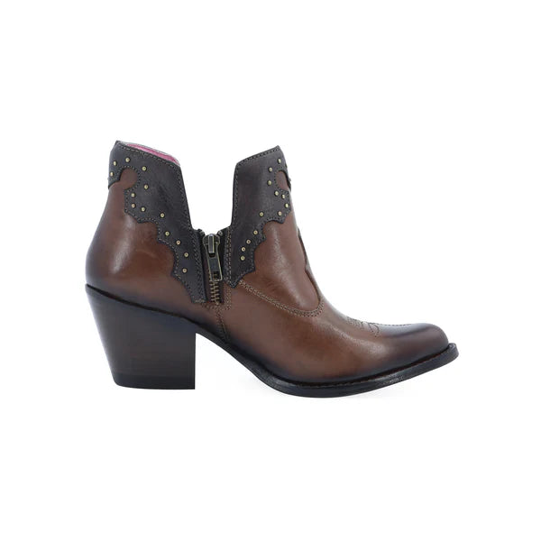 Botin Casual Para Dama de Piel Modelo Boston
