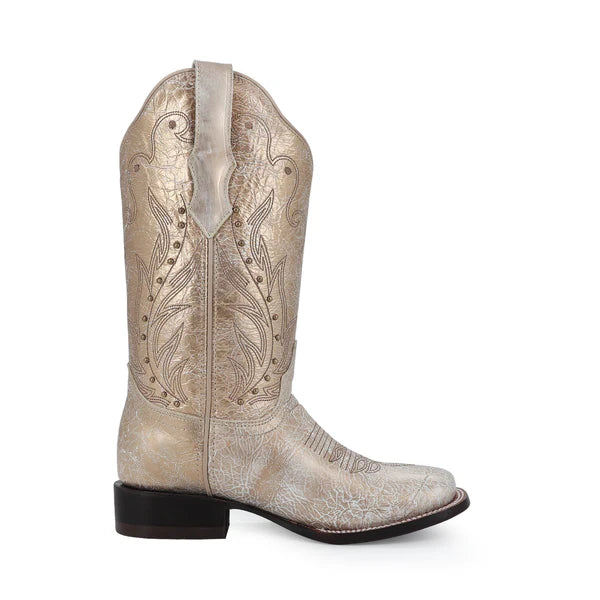 Bota vaquera para dama de piel modelo Cayena