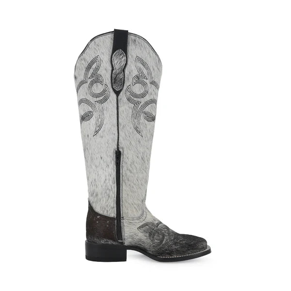 Bota vaquera para dama de piel modelo Alma