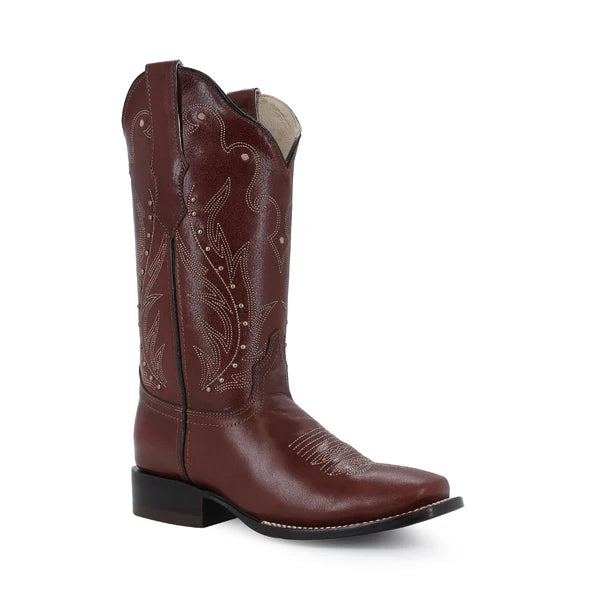 Bota vaquera para dama de piel modelo Cayena