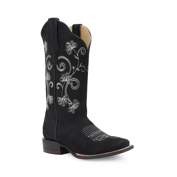 Bota vaquera para dama de piel modelo Castilla