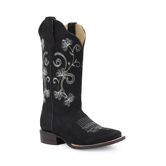 Bota vaquera para dama de piel modelo Castilla