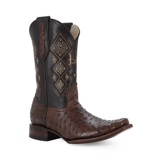 Bota Vaquera Dubai Avestruz Cafe