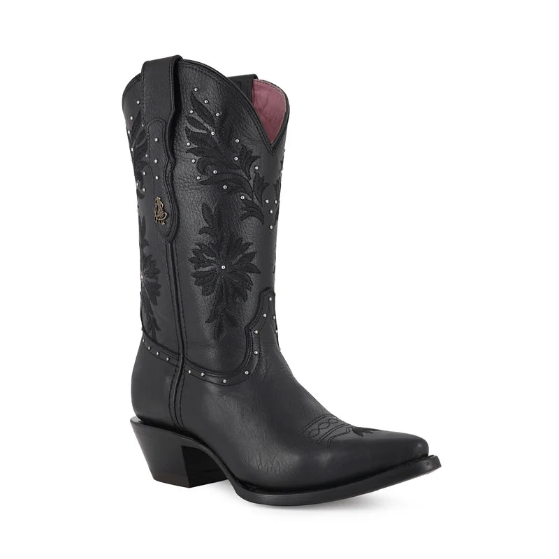 Bota vaquera para dama de piel modelo Gloria