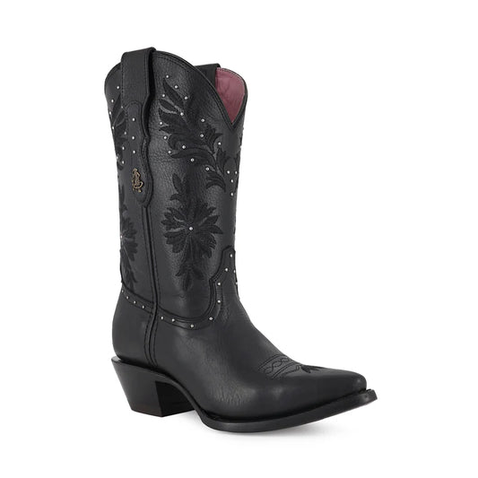 Bota vaquera para dama de piel modelo Gloria